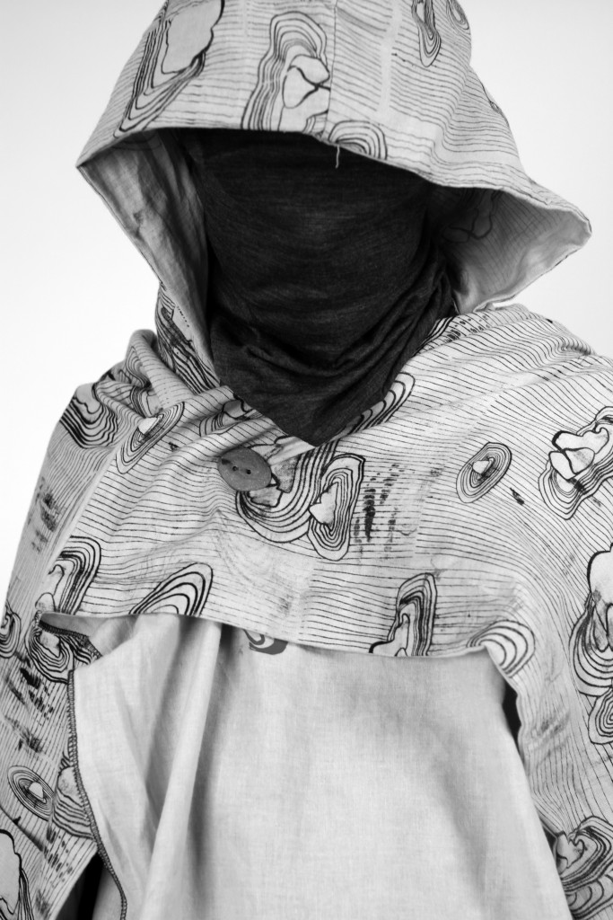 Japanese garden cloak