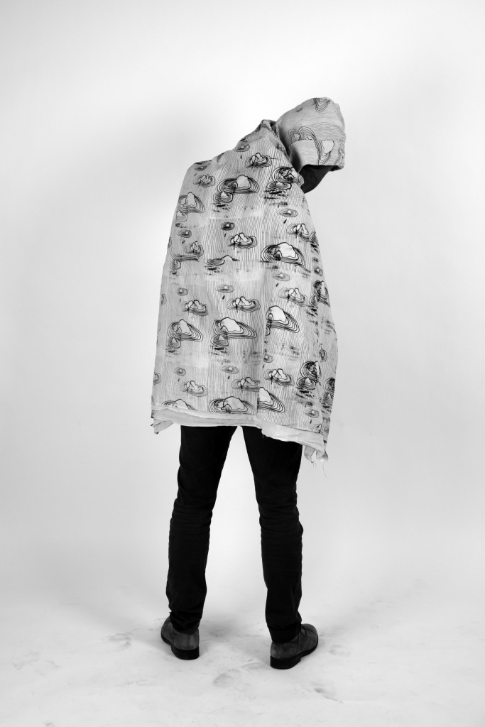 Japanese garden cloak